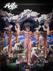 FengBao Studio Attack On Titan Eren Jaeger Figurine Limited Model Statue H19.5cm