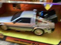 Hollywood Rides: Back to the Future DeLorean Time Machine RC (R/C) 1:16 Car 🆕