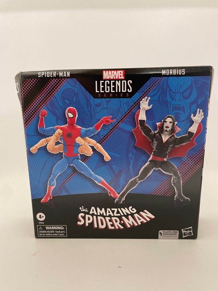 Marvel Legends Series Six Arm Spider-Man vs Morbius 2 Pack Walmart Exclusive NEW