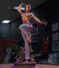Tekken Christie Monteiro/3d Figure (25cm) Statue Professional Painted