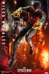 Hot Toys VGM46 Marvel Spiderman Miles Morales 1/6 Scale Figure NEW In OG Box