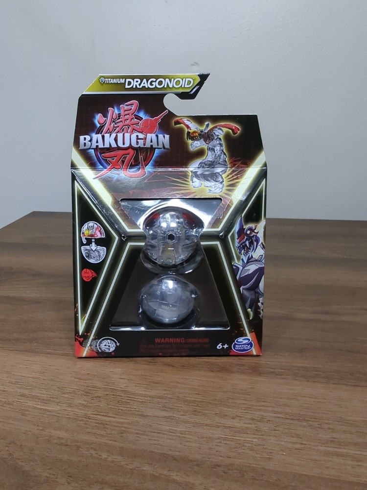 BAKUGAN (2023): Generation 3 Wave 1 Diamond Chase💎: DIAMOND TITANIUM DRAGONOID