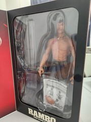 John J Rambo 1/6 Scale Figure MMS06 First Blood Part II Hot Toys Complete in Box