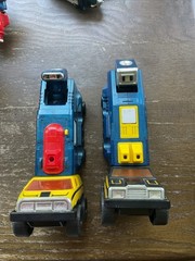 Vintage Voltron Dairugger DX Parts Lot 1982 Bandai & Japan 14” Combiner