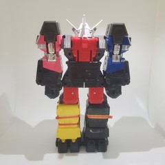 Vintage 1995 Bandai Power Rangers Deluxe Shogun Megazord 90% Complete