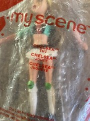 Mattel 2007 McDonalds Barbie Roller Derby figure doll 5.25 in chelsea jouet rare