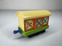 Chuggington Die-Cast Calley w/ Box Car Learning Curve Die Cast Train Engine 2010