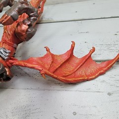Mega Bloks Dragons Metal Ages Odaku Armory Slann Dragon 12″ Long Figure Read