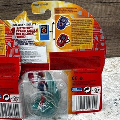 4 Vtg Mega Man NT Warrior Figure Metal, Spoul, Torch, Proto Battle Chip Mattel