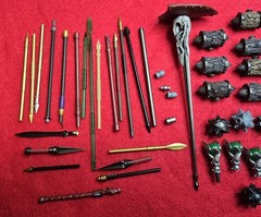 Parts Lot 1/18 scale – Boss Fight Studio Vitruvian Armory