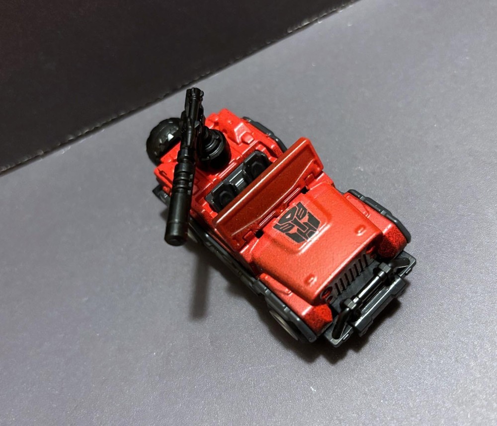 CUSTOM Blokees Wheels C-0X Transformers RED ROCKER autobot JEEP