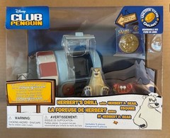 Disney Club Penguin with Herbert – Herbert’s Drill 2009 NEW SEALED Ships FREE US