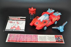1987 TRANSFORMERS G1 TARGETMASTERS POINTBLANK AUTOBOT w/PEACEMAKER 100%