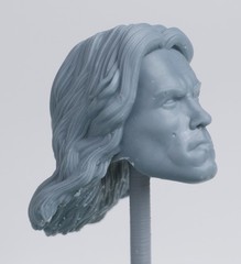 Fantasy D&D Mythic Legions Conan The Barbarian Head v2 1:12 Resin 3d Print