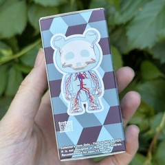 SEALED ORIGINAL BEAR SKELANIMALS ARTIST SERIES 2.5″ CHUNGKEE GLACIER BLUE RARE