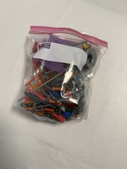 Lot of 25 TMNT Mutant Mayhem Action Figures + Weapons Accessories
