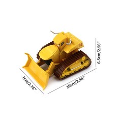Disney Pixar Cars Toons Yellow Bulldozer – Chuy Die-cast Model Toy Car Kids Gift