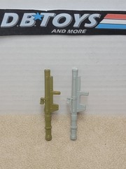 Vintage GI Joe Zap Thin Handle Bazooka Weapon Part ARAH 1982 – UNBROKEN w/ EXTRA