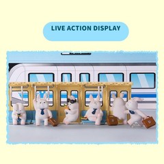 HiPlay TOYS ALLIANCE Monday Bruce Series 3 Daily Metro Ride Blind Box Figure