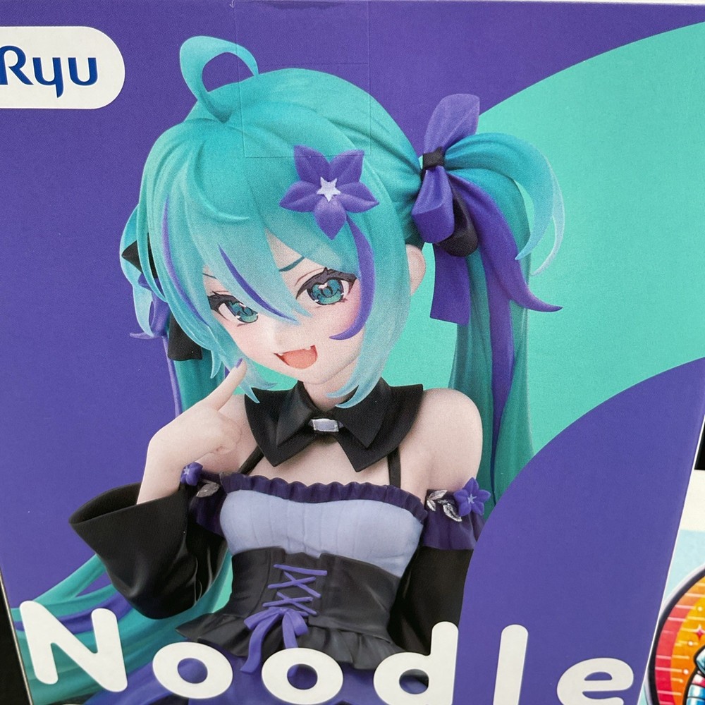 Hatsune Miku Noodle Stopper Figure Flower Fairy Bellflower Ver. Anime FuRyu New