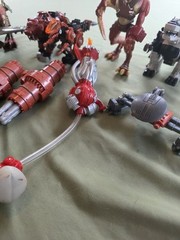 Vintage Tomy Zoids Lot Robot Figures 2002 HASBRO Gojulas Giga Gatling Skyterror