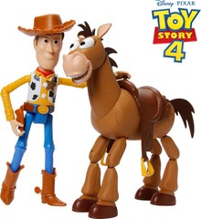 Disney Pixar Toy Story 4 Woody Bullseye Figure Set Ages 3 and Up