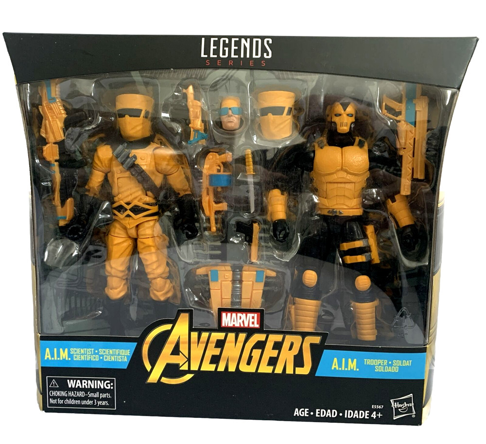 Hasbro Marvel Legends AIM Scientist & AIM Trooper Action Figure 2-Pack 2018 New