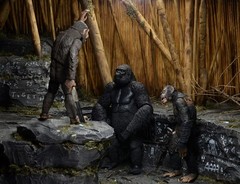 NECA “Planet of the Apes” Dawn of the Planet of Apes Movie Cinema Figures