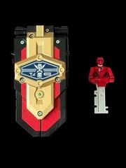 Power Rangers Super Megaforce Deluxe Legendary Morpher SILVER Inside + Key WORKS