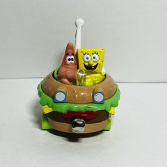 Take Along SpongeBob SquarePants Krabby Patty Wagon Diecast Learning Curve 2007