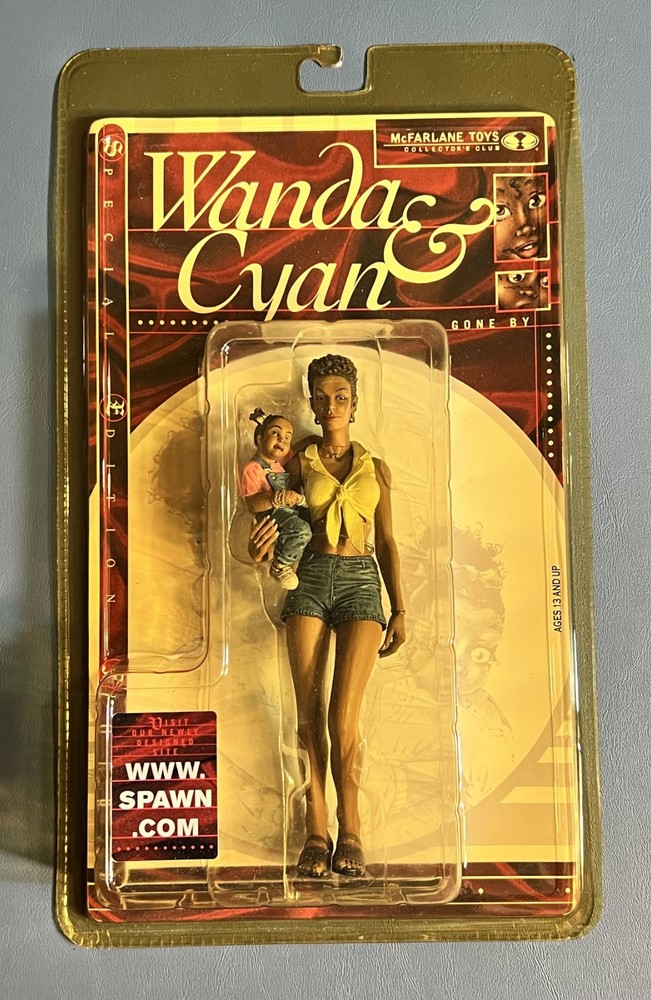 McFarlane Toys Spawn Collector Club WANDA & CYAN Ultra Action Figure NEW