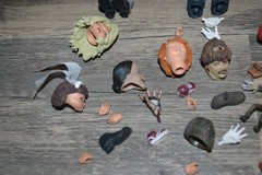 NECA HORROR ACTION FIGURE PARTS LOT JASON IT CHUCKY FREDDY