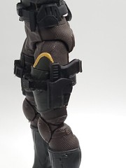 3d Print FEMALE FLEXIBLE LEFT LEG HOLSTER 1:12 GI Joe Classified/Marvel Legend