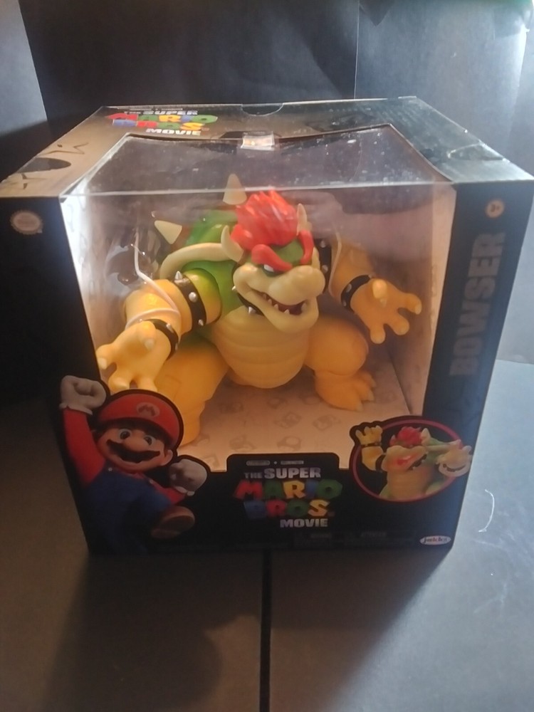 Nintendo The Super Mario Bros. Movie Bowser Figure SEALED NEVER OPENED