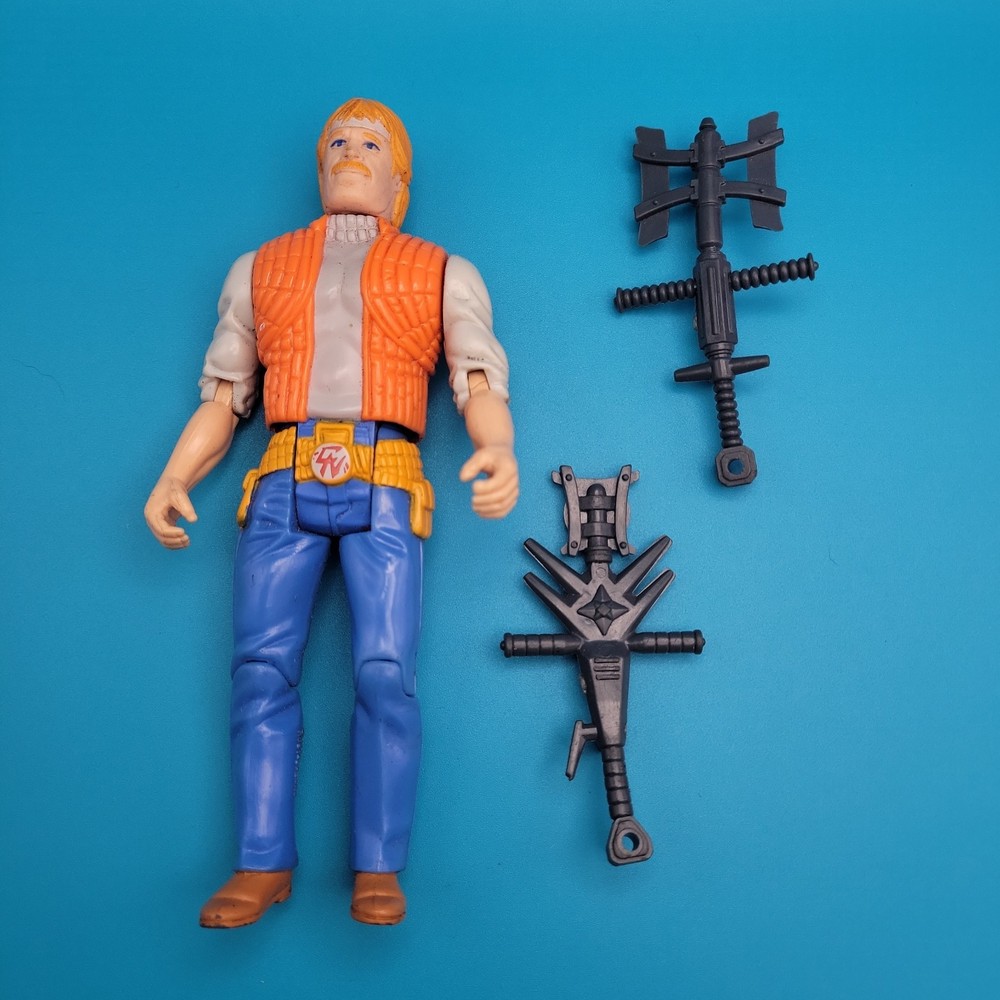 Vintage Karate Kommandos Undercover Agent Chuck Norris 1986 Kenner Complete