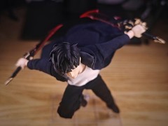 1/12 Custom Wired Coat Set For 6” VTOYS Sung Jin-Woo Action Figure（No Figure）