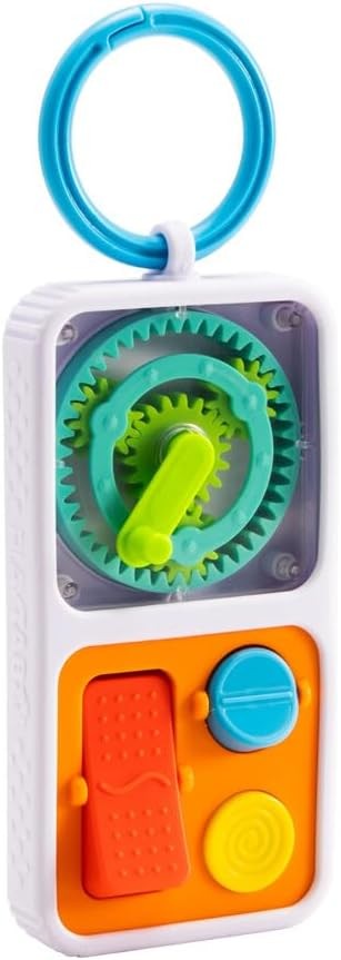 Fat Brain PlayTab Go Portable Sensory Activity Board Toddler Toy 77488