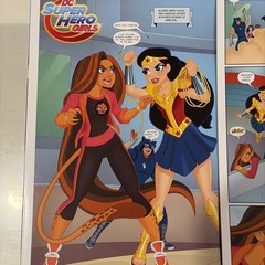 SDCC Exclusive DC Super Hero Girls Wonder Woman Cheetah Dolls 2016 FDR51