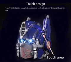 Killerbody Wearable Optimus Prime Helmet Mask Sound Effects Touch Cosplay New
