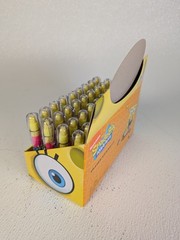 SpongeBob SquarePants Rocket Eraser Full Retail Box 36 Count Nickelodeon