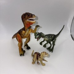 Vintage 80s & 90s Dinosaur Figure Lot Of 14 – Unbranded And Branded