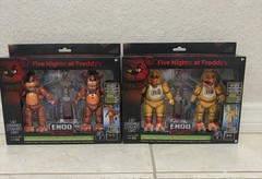 FNAF Five Nights at Freddy’s Jazwares Endo Series Withered Chica And Freddy