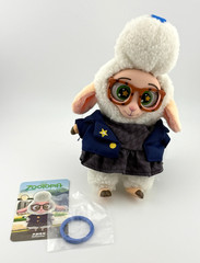 MINISO Zootopia Series Blind Box Bellwether Figure Plush Keychain Open Box