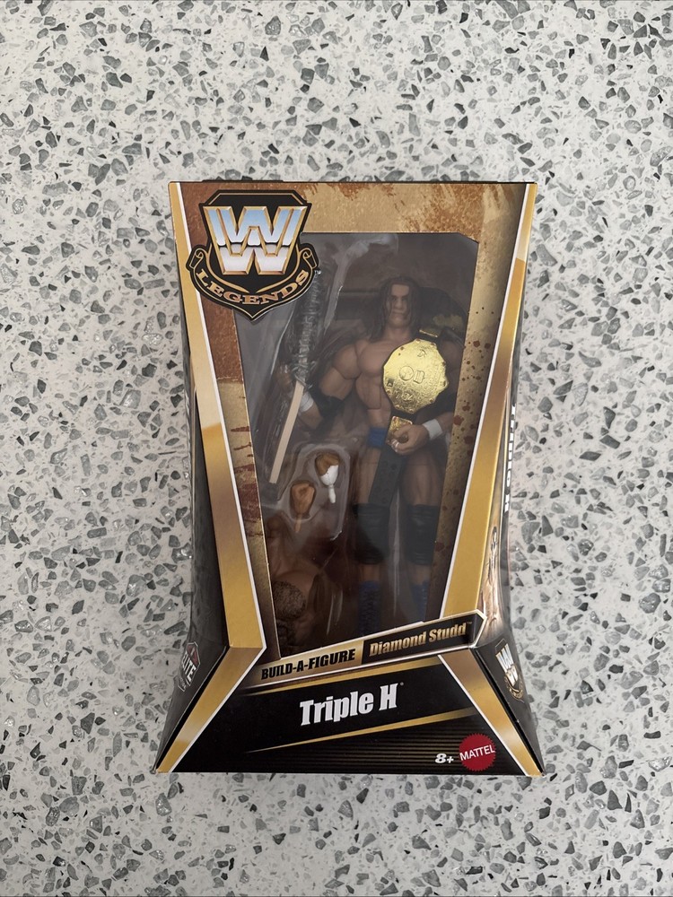 WWE Elite Series 31 Target Exclusive Triple H BAF Diamond Studd New Mattel