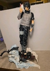 Itachi Uchiha Anbu Black Ops Action Figurine Naruto 13.5 inches tall no box