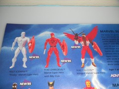 Vintage 1985 Marvel Secret Wars Trade Ad Print Poster Toy Figure Promo Display