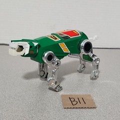 Vintage 1984 WEP Panosh Place Voltron Lion Force Green Action Figure w/ Canopy