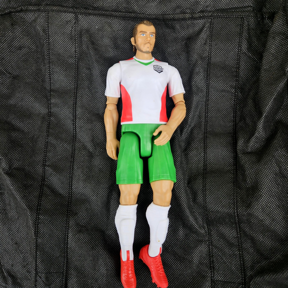 Mattel Gareth Bale Soccer Action Figure FC Elite White Jersey DYK33 2016 Toy
