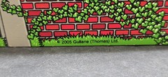 2005 Learning Curve Britt Allcroft Wooden Thomas Train Arched Stone Bridge