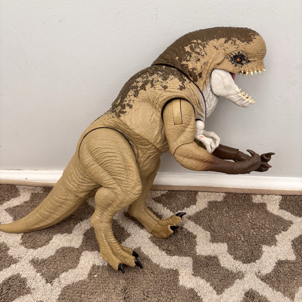 Mattel Jurassic World Rebirth Distortus Rex D Rex Rumble N Rampage Dinosaur